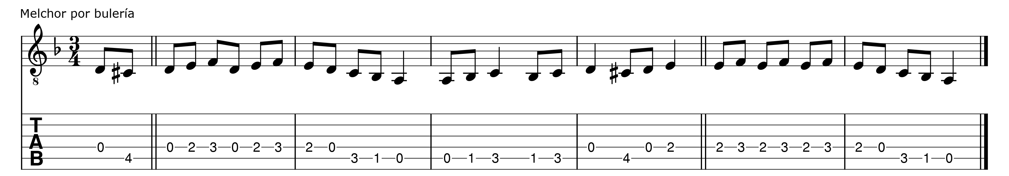 Melchor por buler&iacute;a