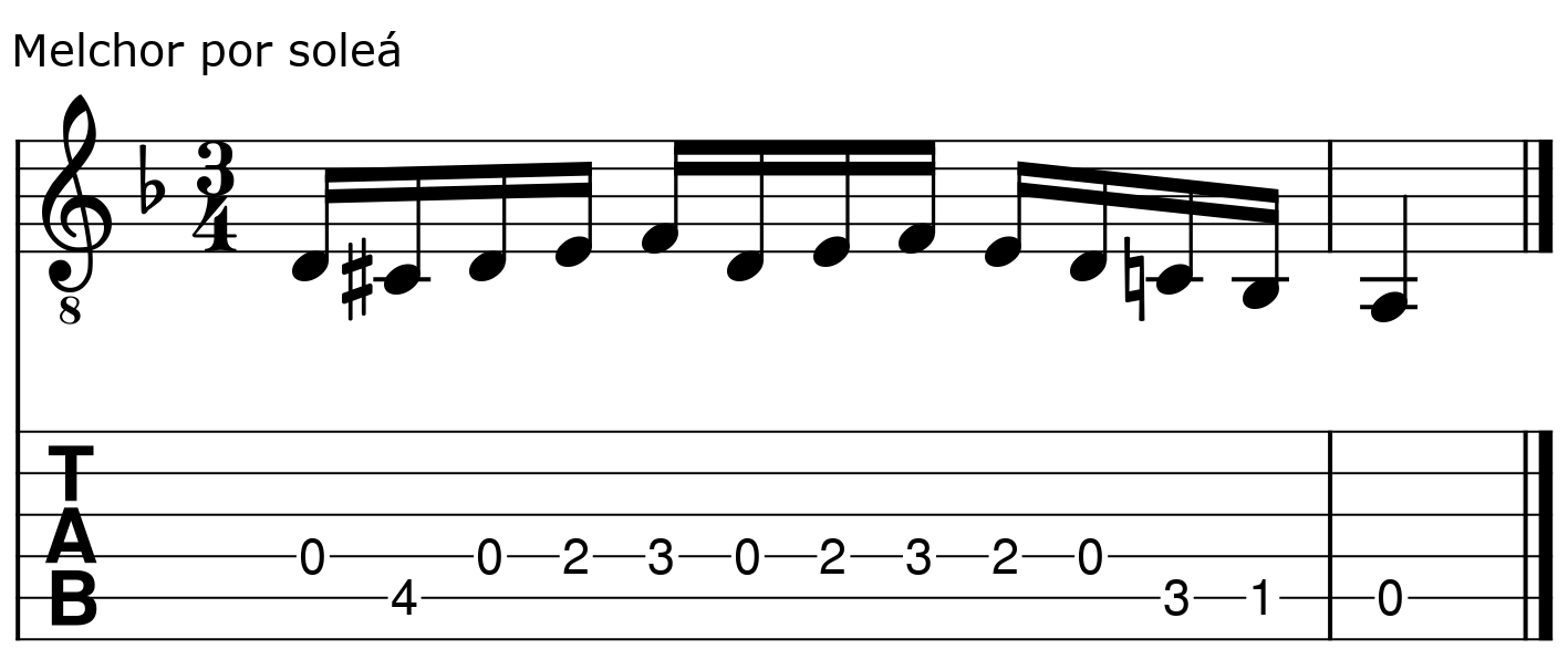 Melchor por sole&aacute;